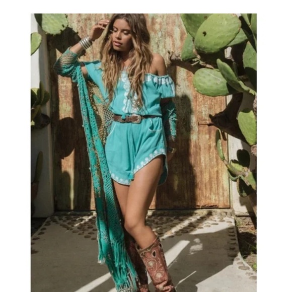 Spell Pants - Spell Santorini Romper - Size XS